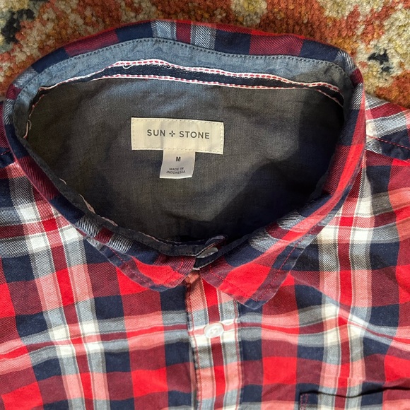 Sun+Stone button up shirt. - Picture 3 of 3